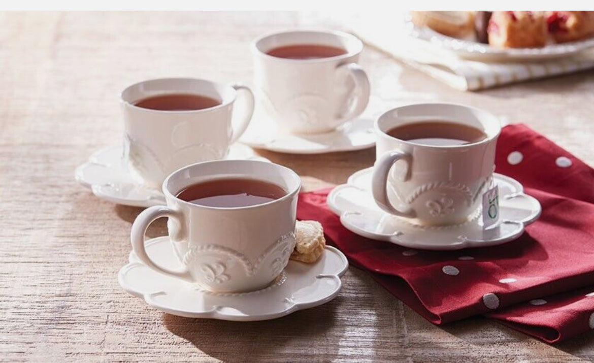 Marbella Tea Cup and Saucer Set