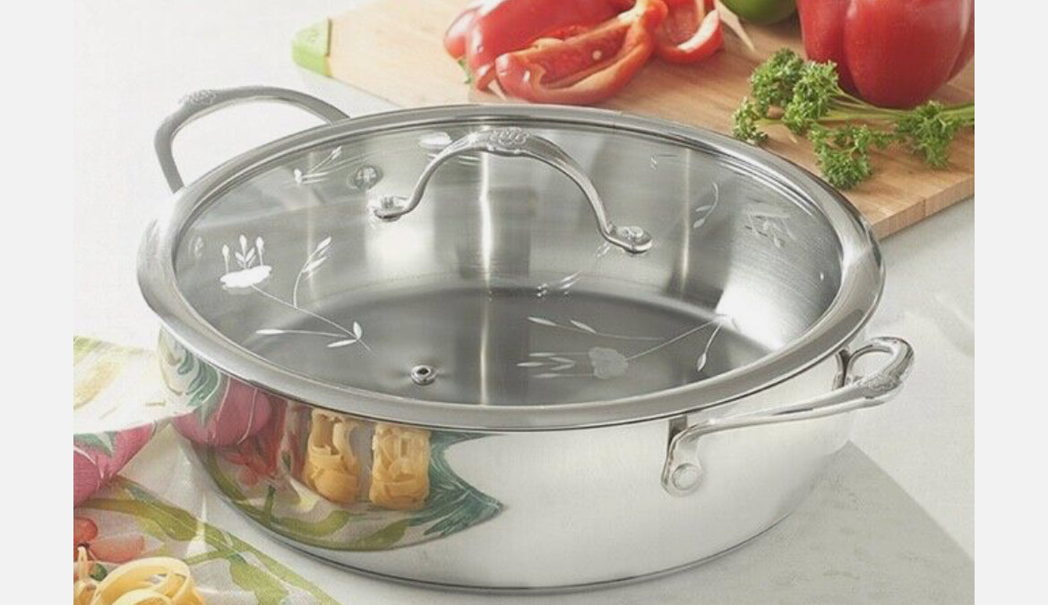 Stainless Steel 5 qt Braiser